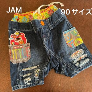 JAM ジーンズ　90 半ズボン　ハーフパンツ　