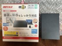 　BUFFALO バッファロー 外付けHDD HD-NRLD6.0U3-BA 【電源投入回数 16回】【使用時間16時間】_画像1