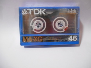 TDK カセットテープ メタル MA-XG46 46分 METAL POSITION TYPE Ⅳ