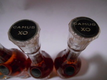 新品・未開封 CAMUS XO COGNAC ミニボトル 箱付き カミュ コニャック 4本セット_画像10