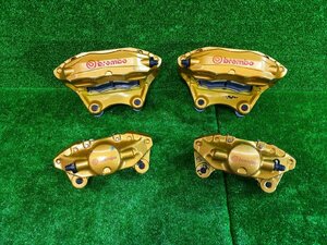 ｒ管理75085 H15 スカイライン CPV35 】★PV35 ブレンボ brembo フロント 4POT リア 2POT キャリパー 1台分 フェアレディZ Z33★