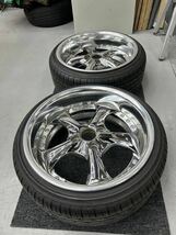 深リム　VS-KF 15インチ　7j+17 165/40r15 2本_画像1