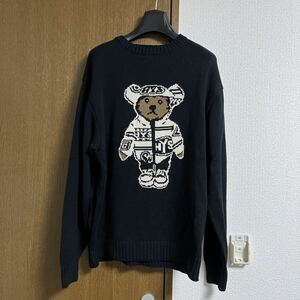 hysteric glamourヒステリックグラマー 23aw HYSTERIC TEDDYジャカード セーターS新品