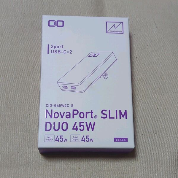 CIO NovaPort SLIM DUO 45W