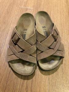 ビルケンシュトック サンダル　41 アリゾナ　ボストン　チューリッヒ レザー　ロンドン　BIRKENSTOCK ブラウン　革