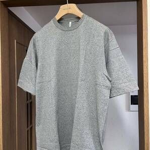 未使用 EQUATION PERSSONNELLE クルーネック Tシャツ 杢糸 日本製 半袖 無地 エカッションパーソネル レショップ購入