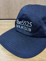 未使用 別注 EDIFICE golf×5525golf ×KIJIMATAKAYUKI キャップ 帽子 黒 ブラック CAP 日本製_画像5