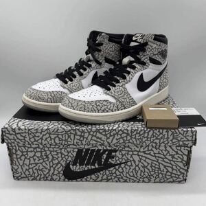 【27cm】Nike Air Jordan 1 High OG White Cement ナイキ エア ジョーダン 1 ハイ ホワイト セメント (DZ5485-052) 4478