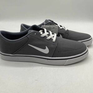 【27cm】新品 NIKE SB PORTMORE CNVS COOL GREY ナイキ エスビー ポートモア キャンバス クール グレー (723874-004) 2108の画像4