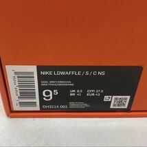 【27.5cm】新品 CLOT SACAI NIKE LDWAFFLE COOL GREY クロット サカイ ナイキ LDワッフル クールグレー (DH3114-001) 4383_画像8