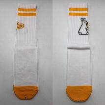 【FREE】新品 SAPEur FR2 RABBIT SOCKS WHITE YELLOW サプール エフアール2 ラビット ソックス ホワイト イエロー 靴下 (GLR242) T193_画像2