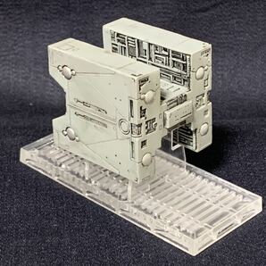 銀河英雄伝説 1/12000 帝国軍工作艦 カード付 展示品 欠パーツ有 バトルシップコレクション アルバクリエイツ 2003の画像4