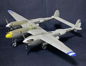  final product 1/48 Lockheed P-38L lightning ho njulas Air Force Hasegawa use 