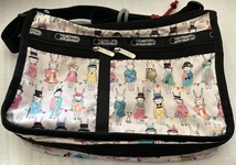 Le Sportsac ショルダーバッグ　猫犬柄 used_画像6