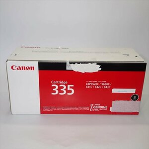 訳あり新品 CANON トナーカートリッジ335 ブラック 純正品　対応機種：LBP841C/LBP842C/LBP843Ci/LBP9520C/LBP9660Ci