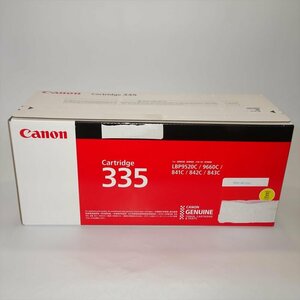 訳あり新品 CANON 国内純正トナーカートリッジ335 イエロー CRG-335YEL(T) LBP841C用