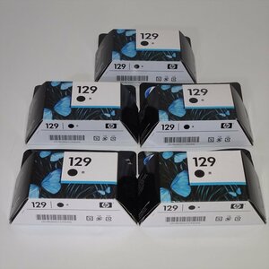 5 piece set HP129 original ink cartridge black DeskJet D4160 OfficeJet 100mobile for [ free shipping ] NO.5039 office work place 