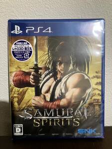 【新品未開封】サムライスピリッツ　samurai spirits ソフト ps4 美品　早期購入特典付　snk 美品