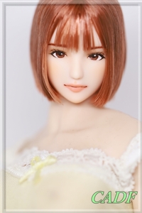 ★ CADF ★ 1/6 Obitsu 27-01 Custom Doll Head 1398 Karato (Akari) (обработанная магазин) кукла Custom Cool Girl
