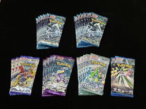 ポケモンカードゲーム　スカーレット&バイオレット バラ29パック 5種類 ①