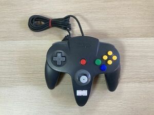 N64 ニンテンドー64 周辺機器 コントローラー ブラック 【管理 17662】【C】