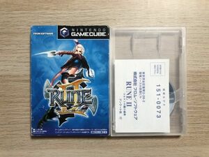 GC ゲームキューブ ソフト RUNE2 ルーン2 説明書欠品 【管理 17090】【B】