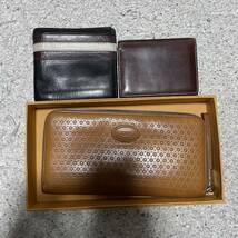 1円スタート！ ブランド財布 まとめ売り ウォレット wallet プラダ PRADA バリー BALLY BVLGARI ブルガリ トッズ ボッテガヴェネタ ポーチ_画像5