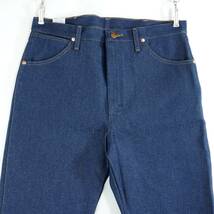 Wrangler 13MWZ INDIGO DENIM PANTS WR24008 Deadstock ラングラー デニムパンツ ジーンズ デッドストック 新品_画像3