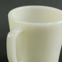 Fire King IVORY D-Handle Mug Cup ⑦ 1950s Vintage ファイアーキング アイボリー ディーハンドル マグカップ 1950年代 ヴィンテージ_画像8