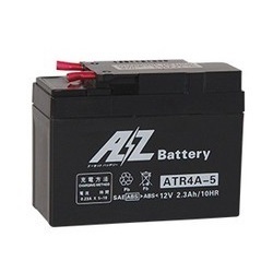 AZ Battery(AZバッテリー) バイク バッテリー ATR4A-5 (液入充電済) 密閉型MFバッテリー