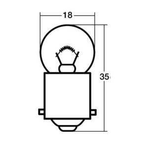 スタンレー(STANLEY) 自動車 A4146 24V15W