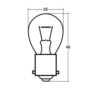 スタンレー(STANLEY) 自動車 A4594M 24V35W