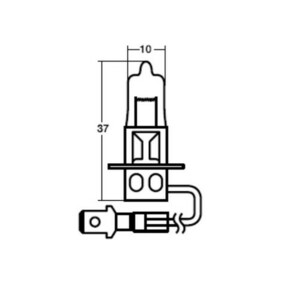 スタンレー(STANLEY) 自動車 14-0130 12V35W H3a