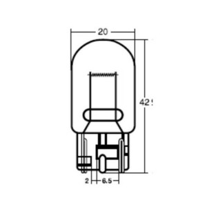 スタンレー(STANLEY) 自動車 NO584ブリスターパック12V21W