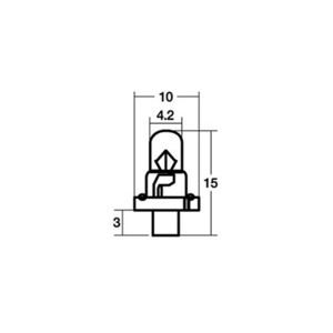 スタンレー(STANLEY) 自動車 MB424 28V30mA ネオウェッジ