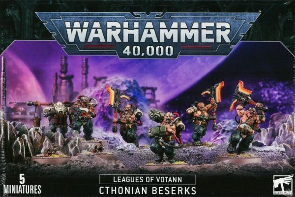 【リーグ・オヴ・ヴォータン】クトーニアン・ベセルク CTHONIAN BERSERKS[69-05][WARHAMMER40,000]ウォーハンマー