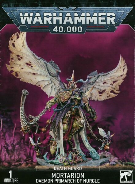 【デスガード】モータリオン デーモンプライマーク・オブ・ナーグル Mortarion Daemon Primarch of Nurgle[43-49][WH40K]ウォーハンマー