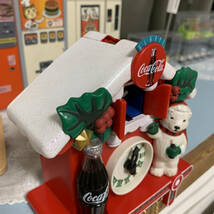 【超レア！アメリカ輸入品】コーラ　ポーラーベア鳩時計　シロクマ　白くま　Coca-Cola　レトロ_画像3