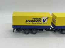 ワイキング スワップボディトラック MB ACTROS 『フォーゲル スペディション』 Wiking vogel Spedition_画像5