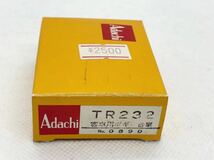 Adachi No.0890 TR232 客車用ボギー台車 HOゲージ アダチ_画像1