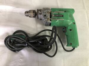 日立工機 HITACHI スーパードリル 緑　AC100V DW15Y 電動工具 I