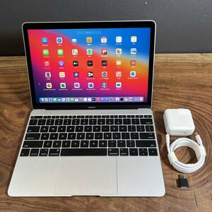 ［美品/最上位］Apple MacBook 12inch 2015/Core M 1.3GHz/8GB/512GB/Windows11/Office 2019