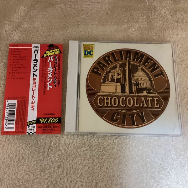 国内盤帯付きCD パーラメント　チョコレートシティ