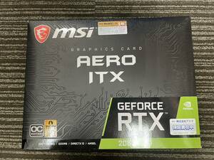 【新品未使用】 GeForce RTX 2060 AERO ITX 6G OC VD6857 グラフィックカード グラフィックスカード