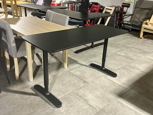 D-03051HY0321X24R 美品 IKEA イケア BEKANT 160cm デスク ベカント 2段階高さ調整可 ワークデスク システムデスク オフィス家具