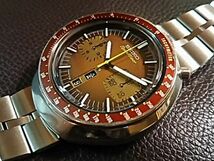 激レア セイコー スピードタイマー 茶馬 SEIKO Speed-Timer Bullhead 6138-0040 良品_画像1