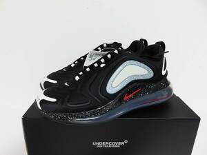 送料無料 新品 UNDERCOVER × NIKE AIR MAX 720 ブラック 27 アンダーカバー ナイキ エアマックス コラボ 別注 CN2408-001