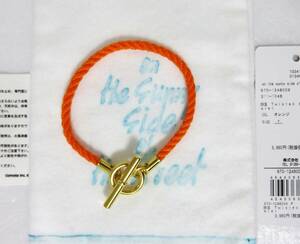 送料無料 新品 on the sunny side of the street Twisted Rope Bracelet オレンジ オンザサニーサイドオブザストリート ブレスレット