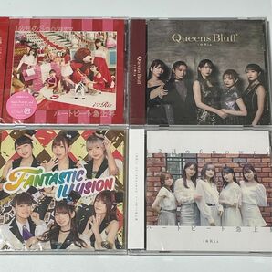 未開封[国内盤CD] i☆Ris 4枚セット2　Queens Bluff 12月のSnowry ハートビート急上昇DVD付