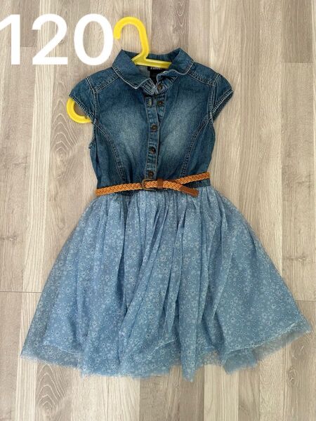 ワンピース 子供服 夏服 半袖 美品